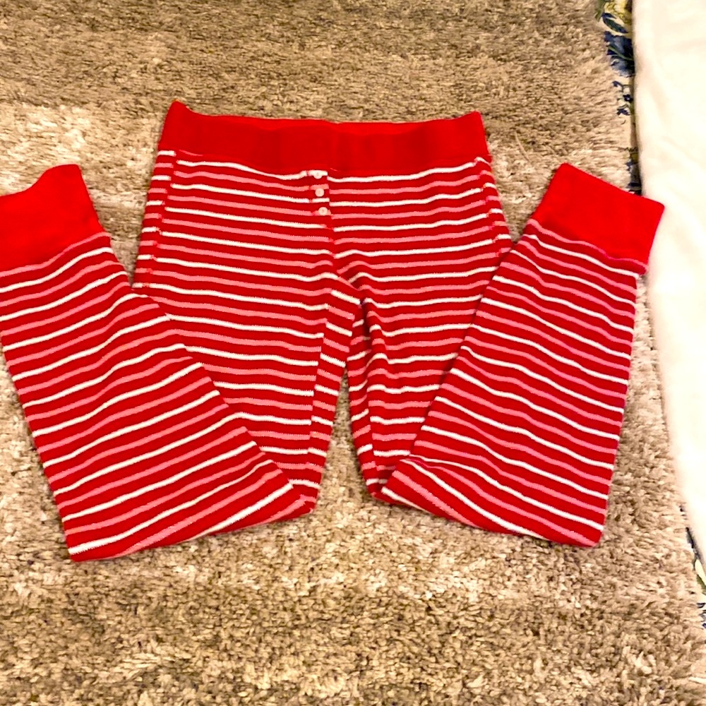 Victoria’s Secret Jogger Jammie Lounge Holiday Pants Sz Sm